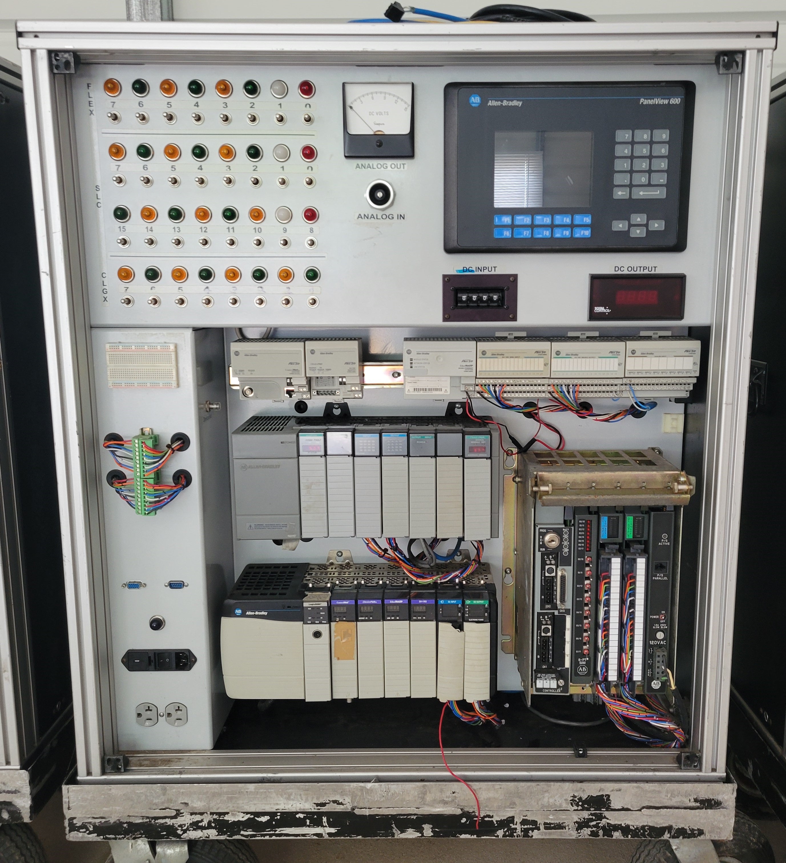 Industrial PLC Training Cart